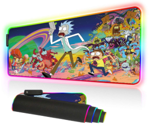 Rick and Morty LED Mousepad